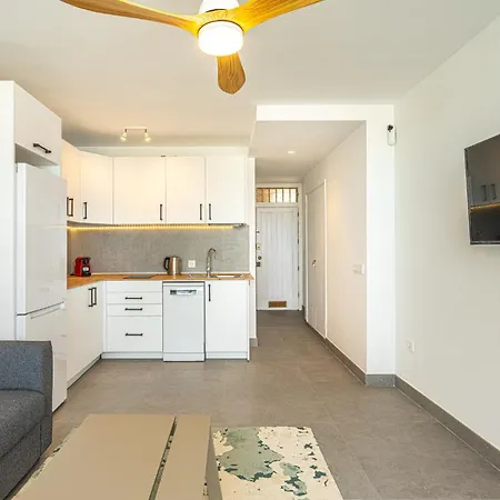 아파트 Modern Renovated With Terrace In Playa De Americas *