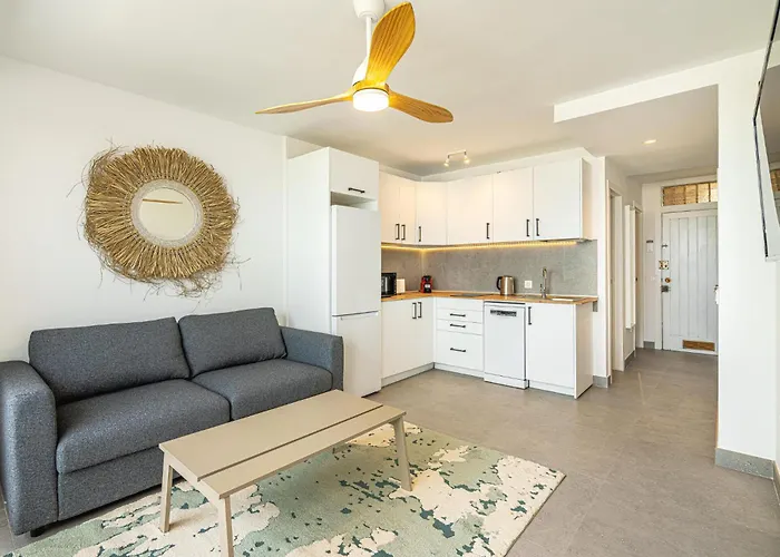 Modern Renovated With Terrace In Playa De Americas